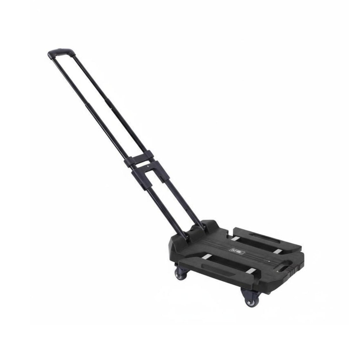 Foldable Platform Trolley Lightweight Foldable Push Trolley Compact Storage