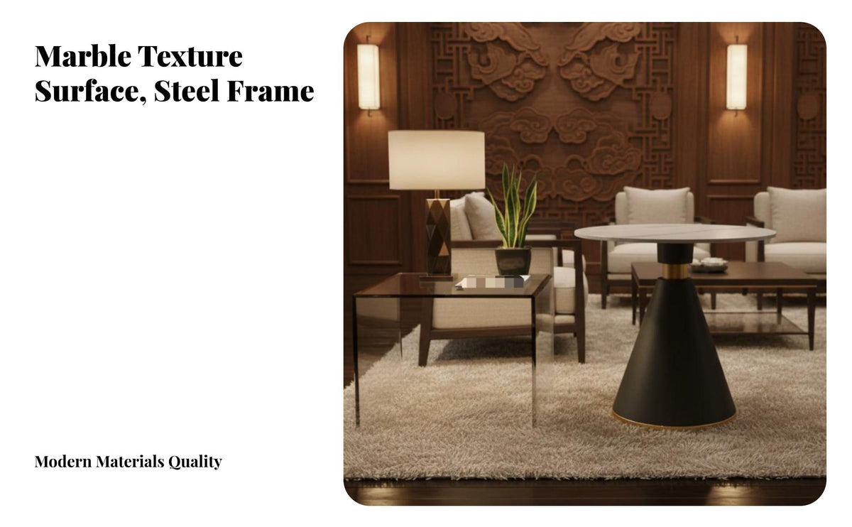 New Chinese design Reception Sofa, Armchair and Coffee Table Set Minimalist Design Curved sectional Sofa Set sturdy Wood Frame Lounge Seating Comfortable Upholstery for Hotel Managers, Business Owners, Interior Designers, Office, Living Room