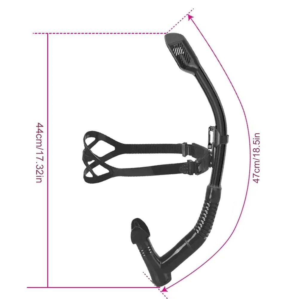 Swim Snorkel for Training Swimming Front Dry Snorkel Lap Sw