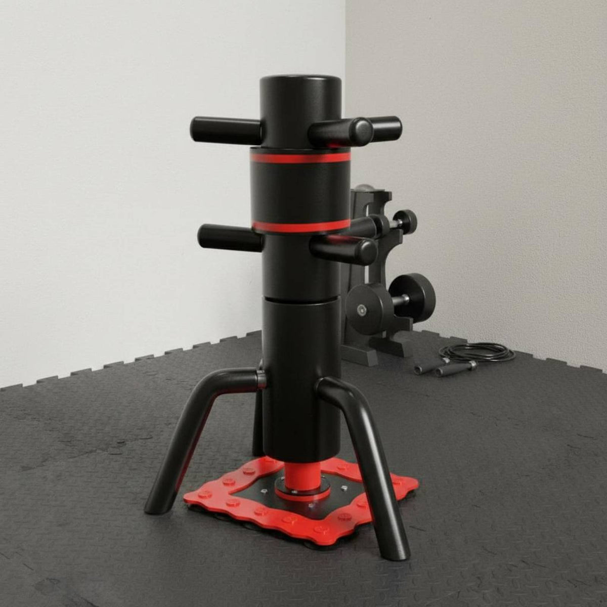 Long-Lasting Construction Combat Chun Training Training Mannequin Multi-Functional Combat Arts Tumbler Training Mannequin Suction Cup Base Rotating Striking Target Space-Saving for Adults, Boxers, Beginners, Home, Indoor, Dojo, Gym