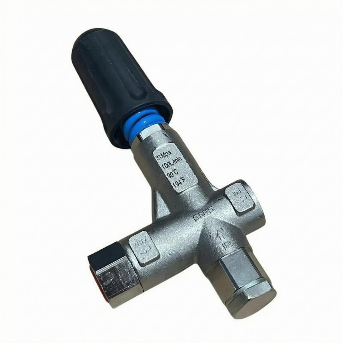 Machined Finish Pressure Regulating Valve Adjustable Washer Pump Valve
