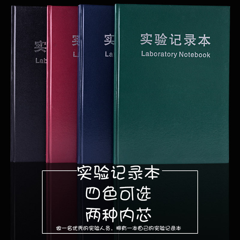 A4 Lab Notebook with Numbered Pages, Waterproof Paper for Scientific Research & Reports