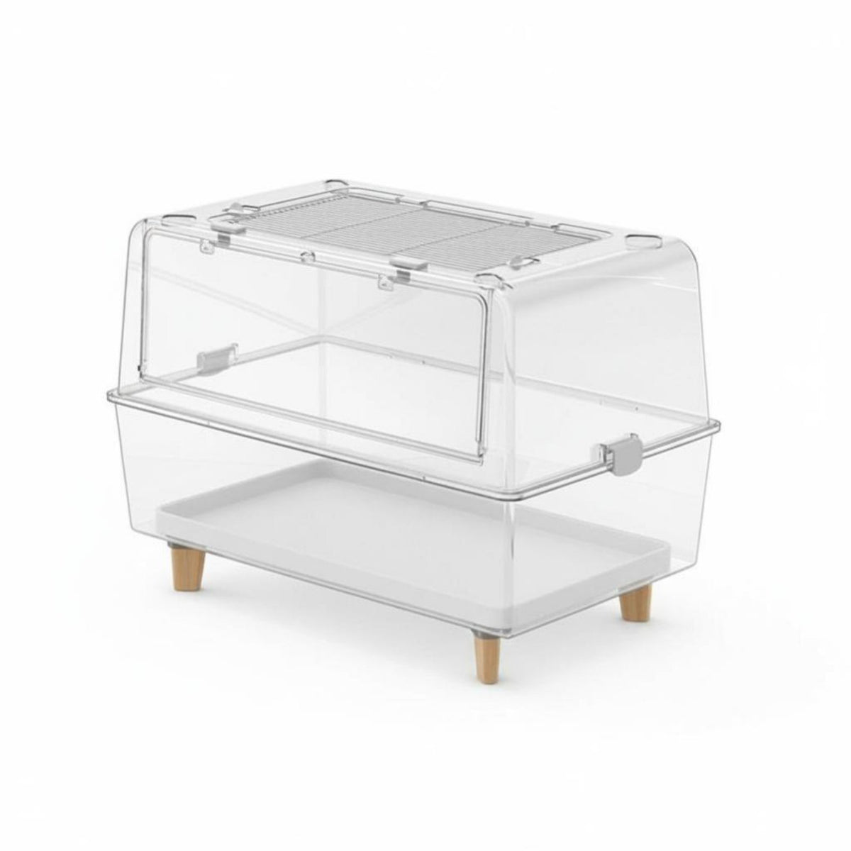 Transparent Hamster Villa additional Large Space Transparent Hamster House Chewresistant