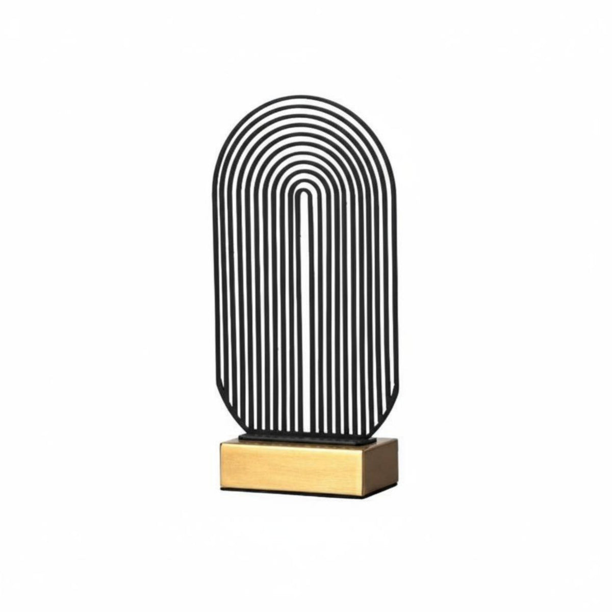 Flame-Shaped Statue Modern Design House Decoration Artistic Accent Durable for Interior Designers, Bookshelf, Living Room, Lobby
