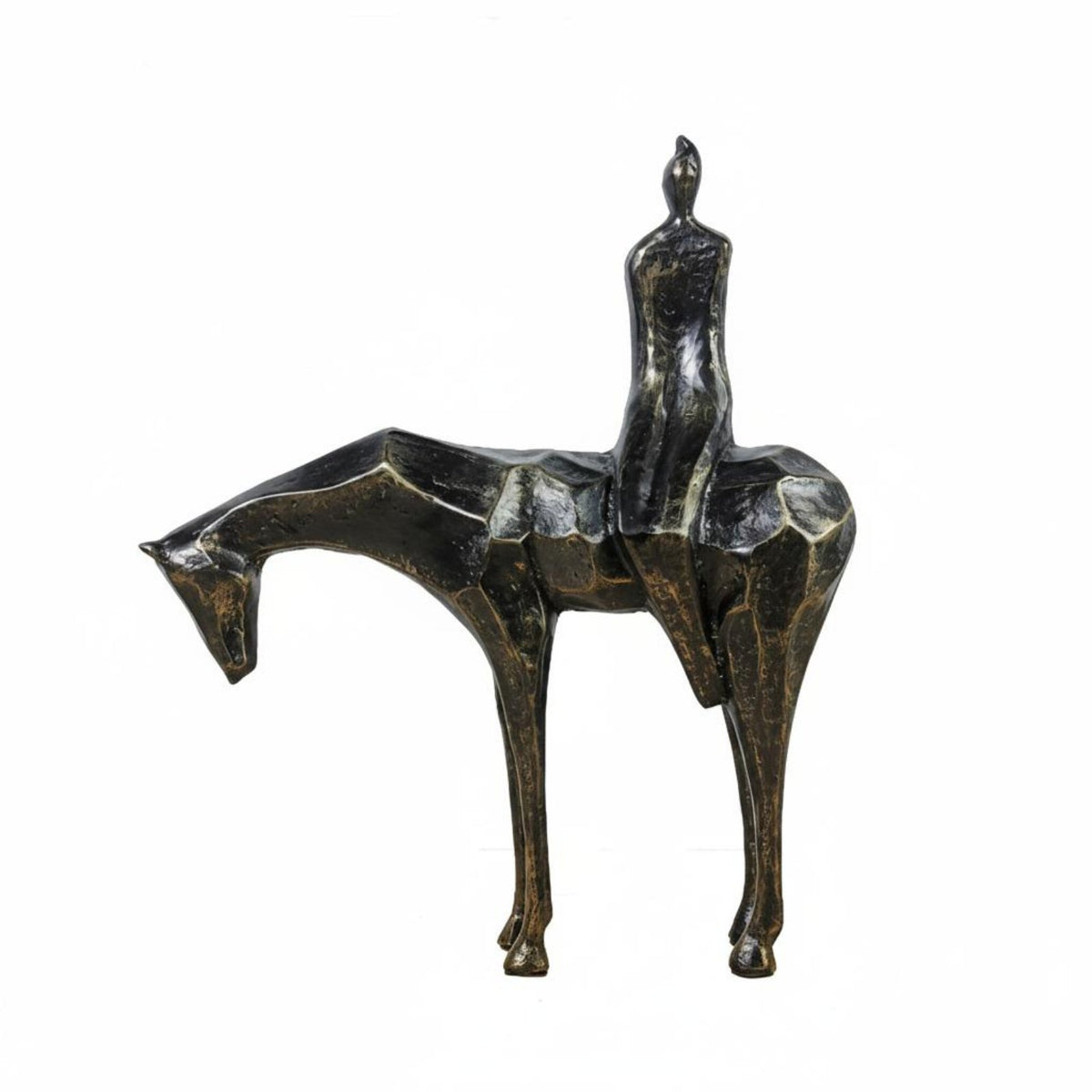 Horse Sculpture Indoor Decoration Horse Figurine Artistic Design Animal Statue for Villa