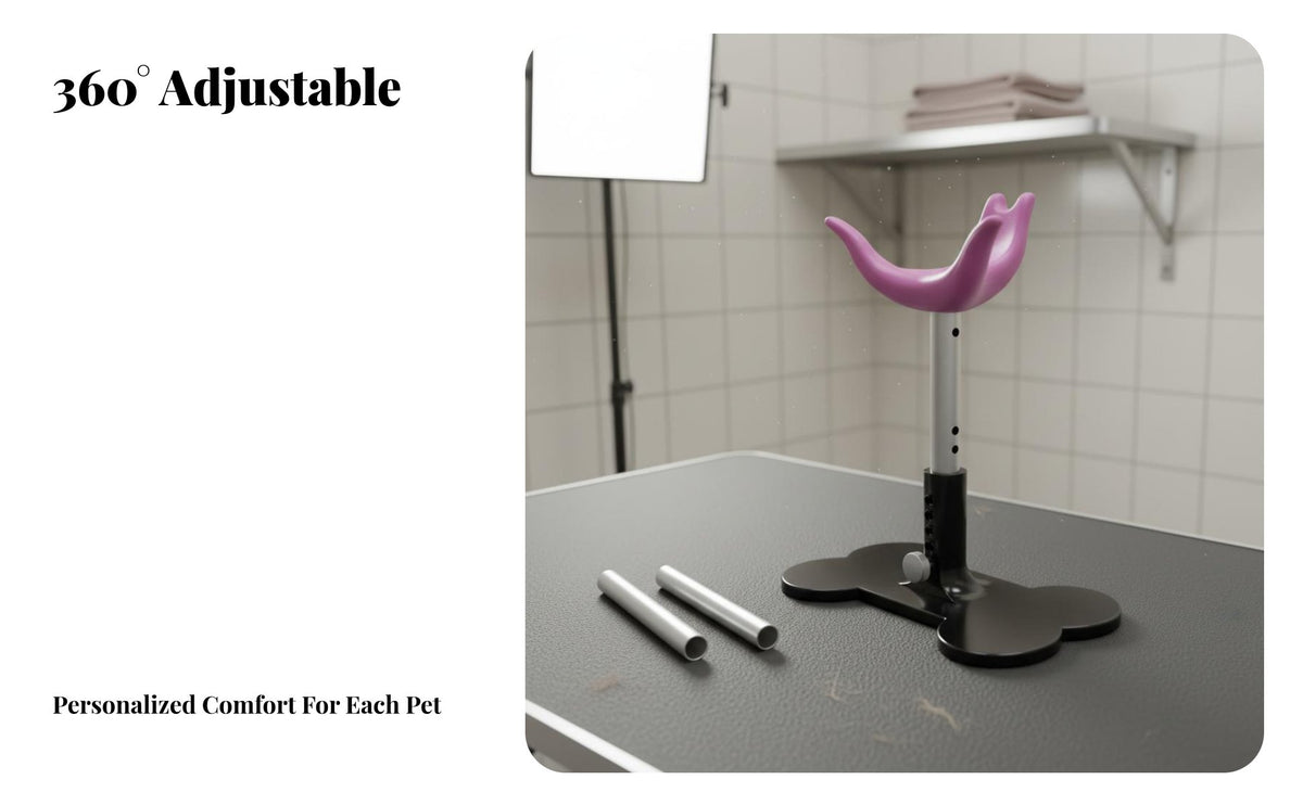 Dog Grooming Simple to Use to Use Adjustable Grooming Stand Comfortable Dog Standing Aid for Professional Groomers