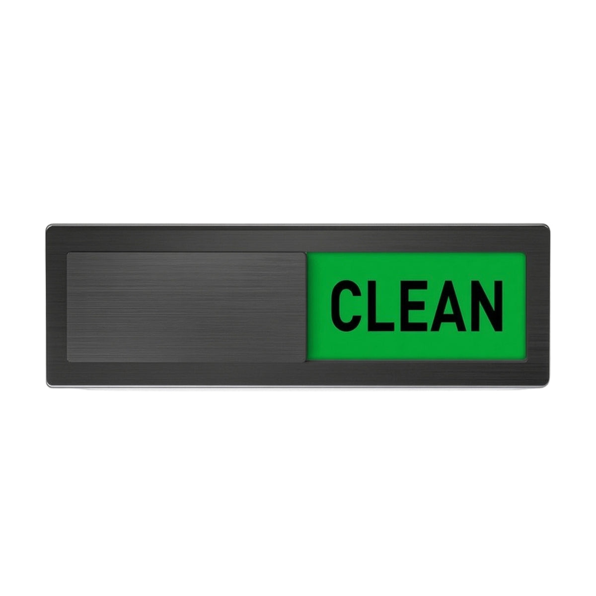 Dishwasher Indicator with Sliding Panel Sleek Dishwasher Clean Dirty Sign Magnetized Sliding Sign Easy to Read for Busy Families