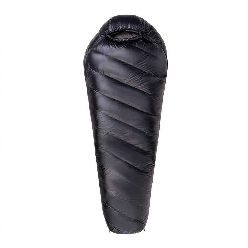 Sleeping Bag for Camping, Mummy Design with 400T 20D Waterproof Nylon, Lightweight Outdoor Gear, Cold-Resistant