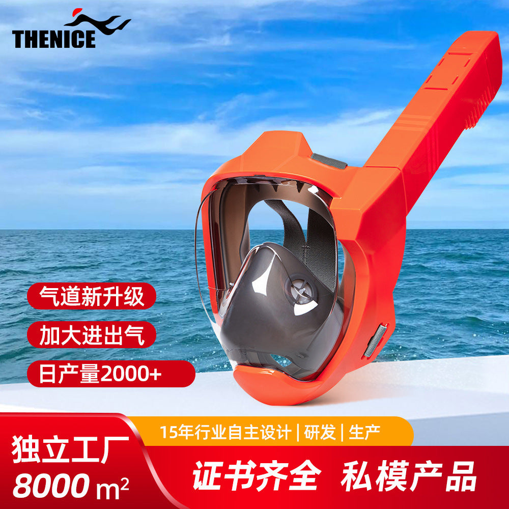 Full Dry Snorkeling Mask with Anti-Fog for Adults - 2026 New Style