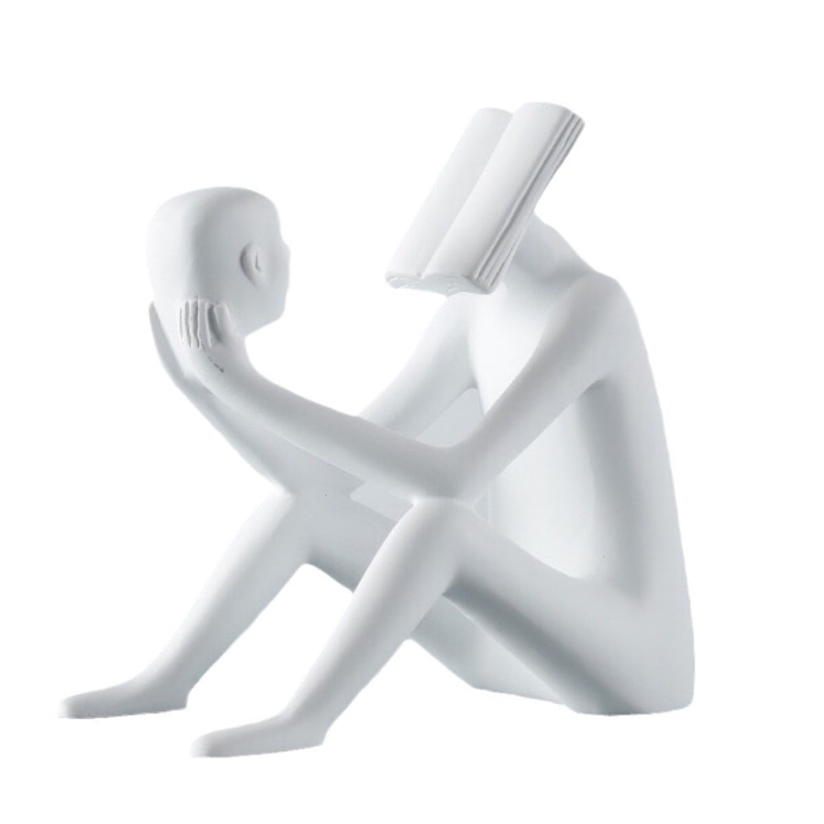 Abstract Sculpture Matte Human Figurine Sculptural for Living Room, Homeowners