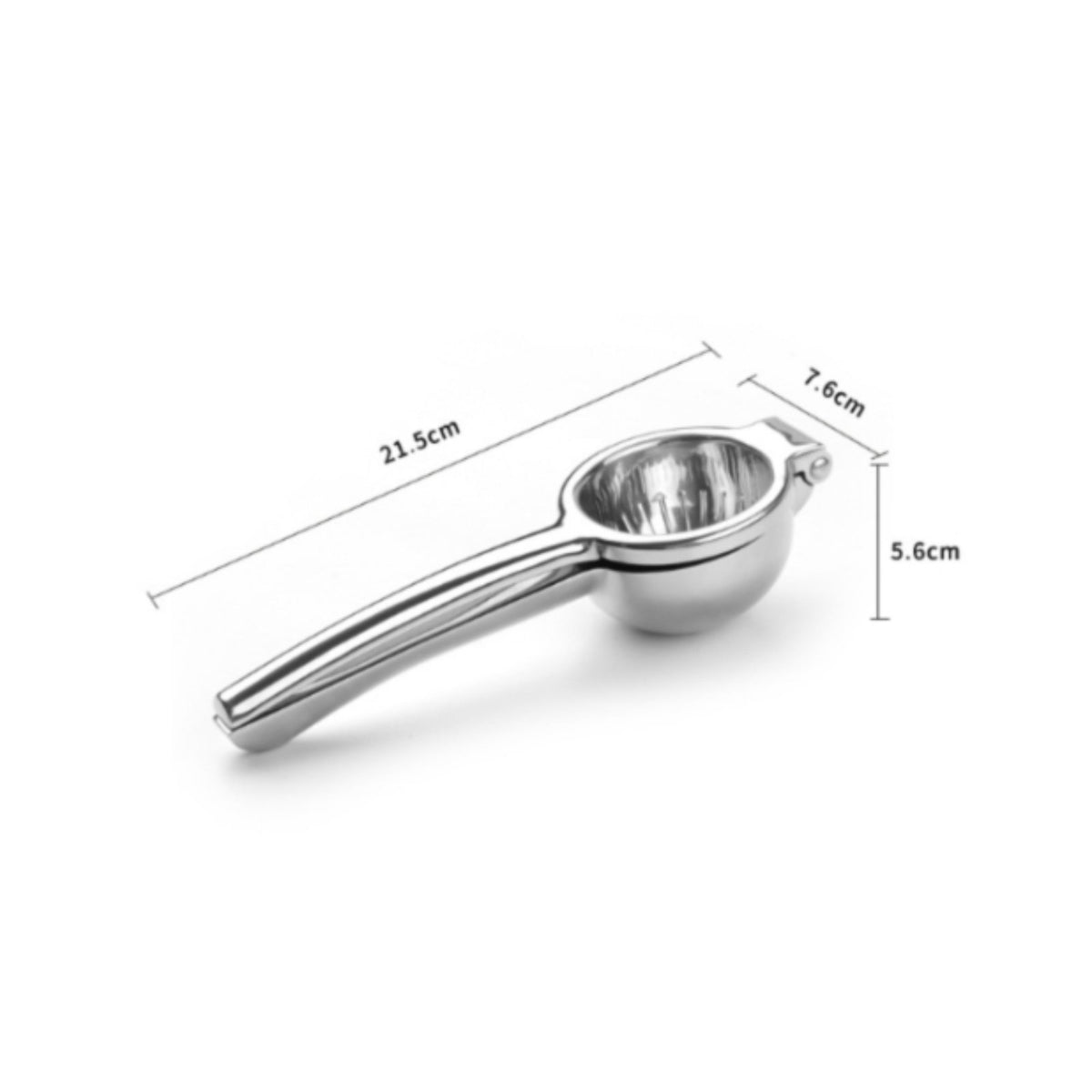 Stainless Steel Lemon Press Easy to Clean Manual Lemon Juicer Compact Storage