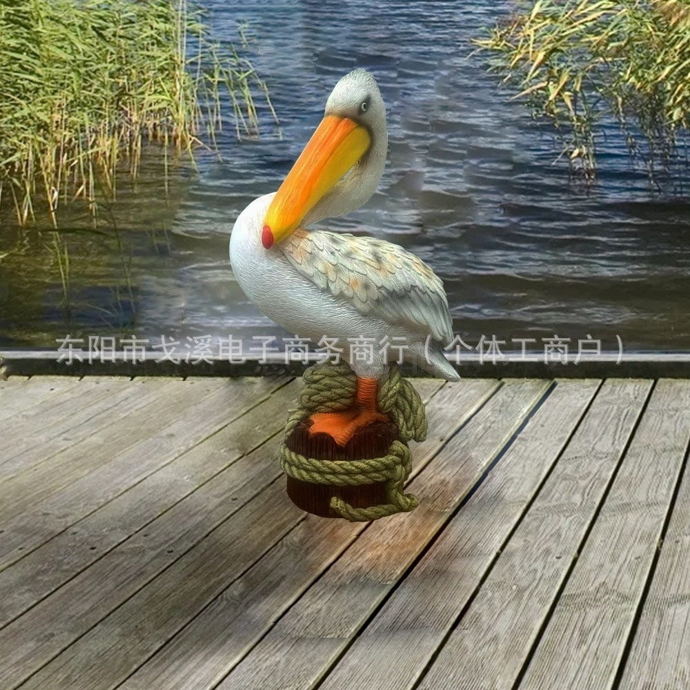 Bird Toys Simulation Bird Animal Resin Craft Ornament Decoration for Home and Garden