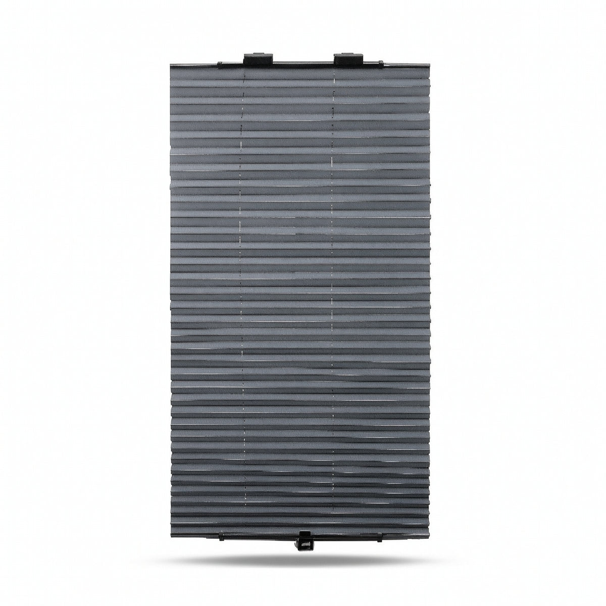 Pleated Window Blackout Shade Easy to Install Blackout Window Cover Temporary