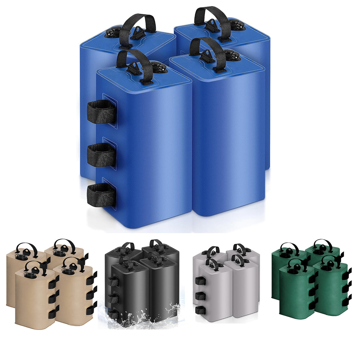 Weike Outdoor Water Bag for Tent and Beach Umbrella (10L/20L/25L)