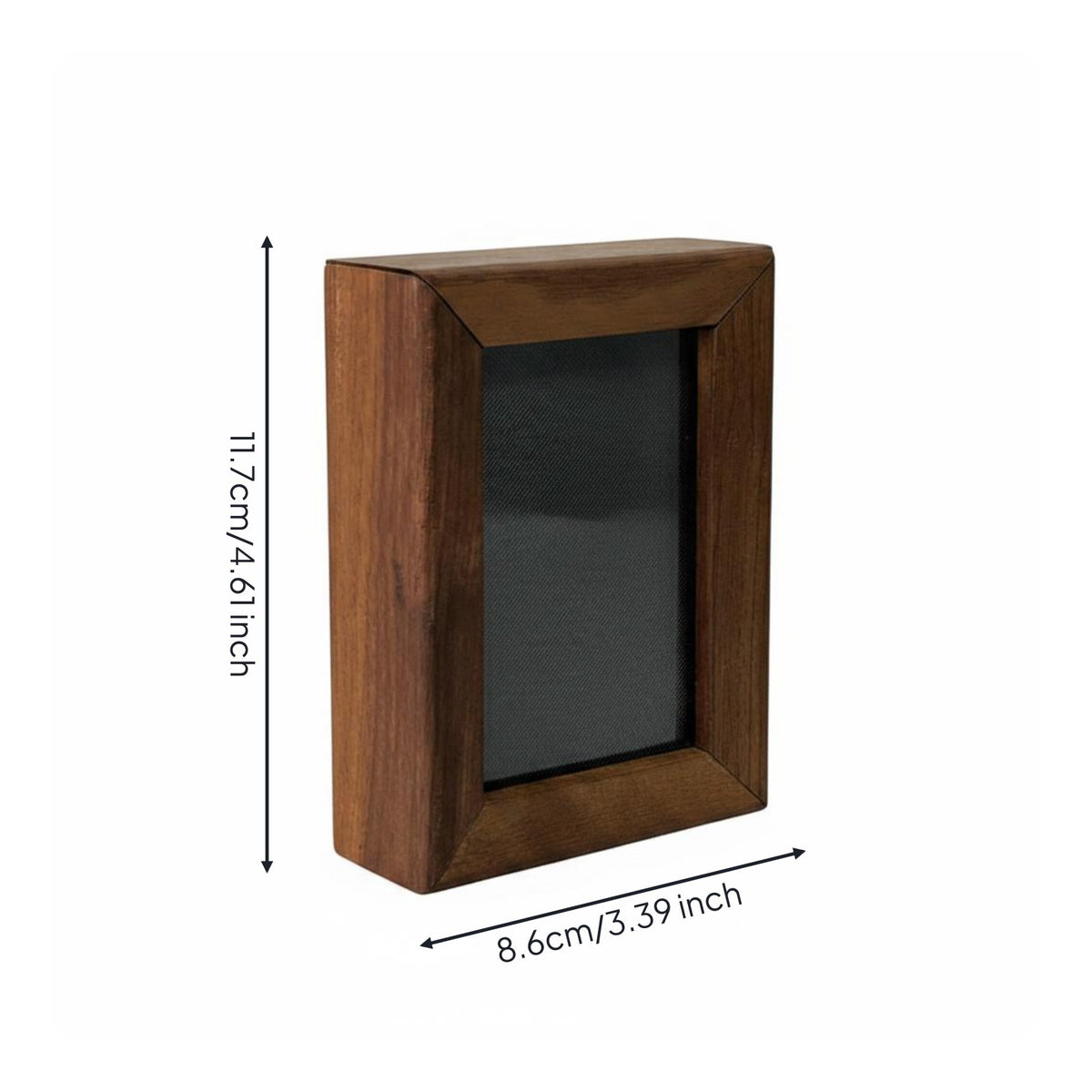 Desktop Photo Frame Album Transparent Panel Mini Photo Album Frame for Fridge