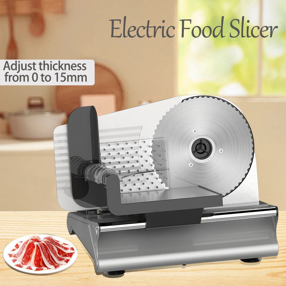 Electric Multi-function Food Slicer for Bread, Meat Rolls