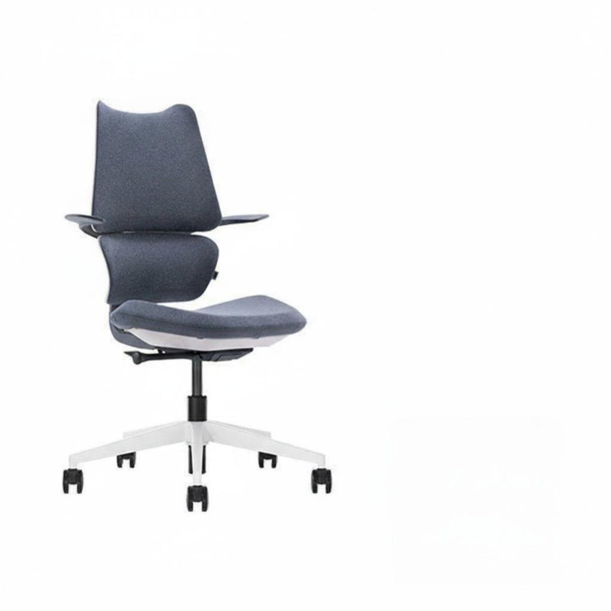 Ergonomic Saddle Stool Height Adjustable Desk Chair effortless Rolling Casters