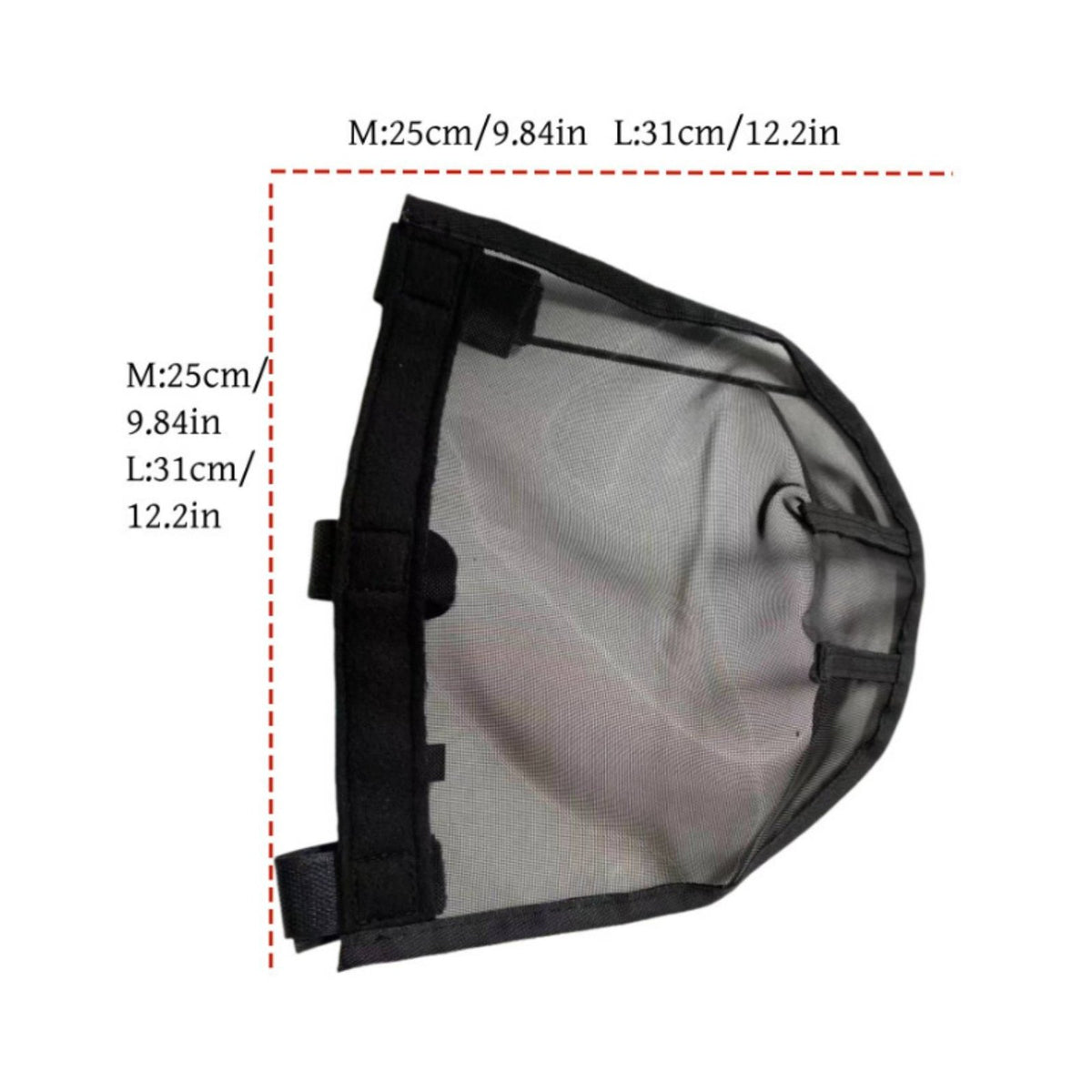 Horse Nose Guard Lightweight Horse Muzzle Mesh Bridle Compatible for Stable