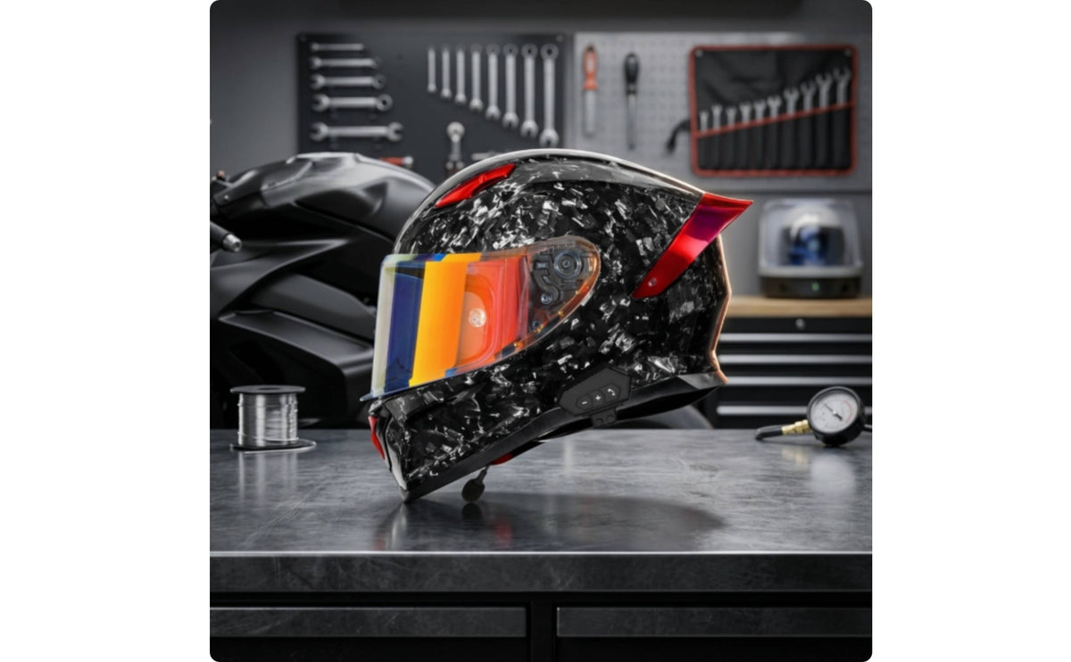 With | Secure Fit, Aerodynamic, Full-Face, for Commuting