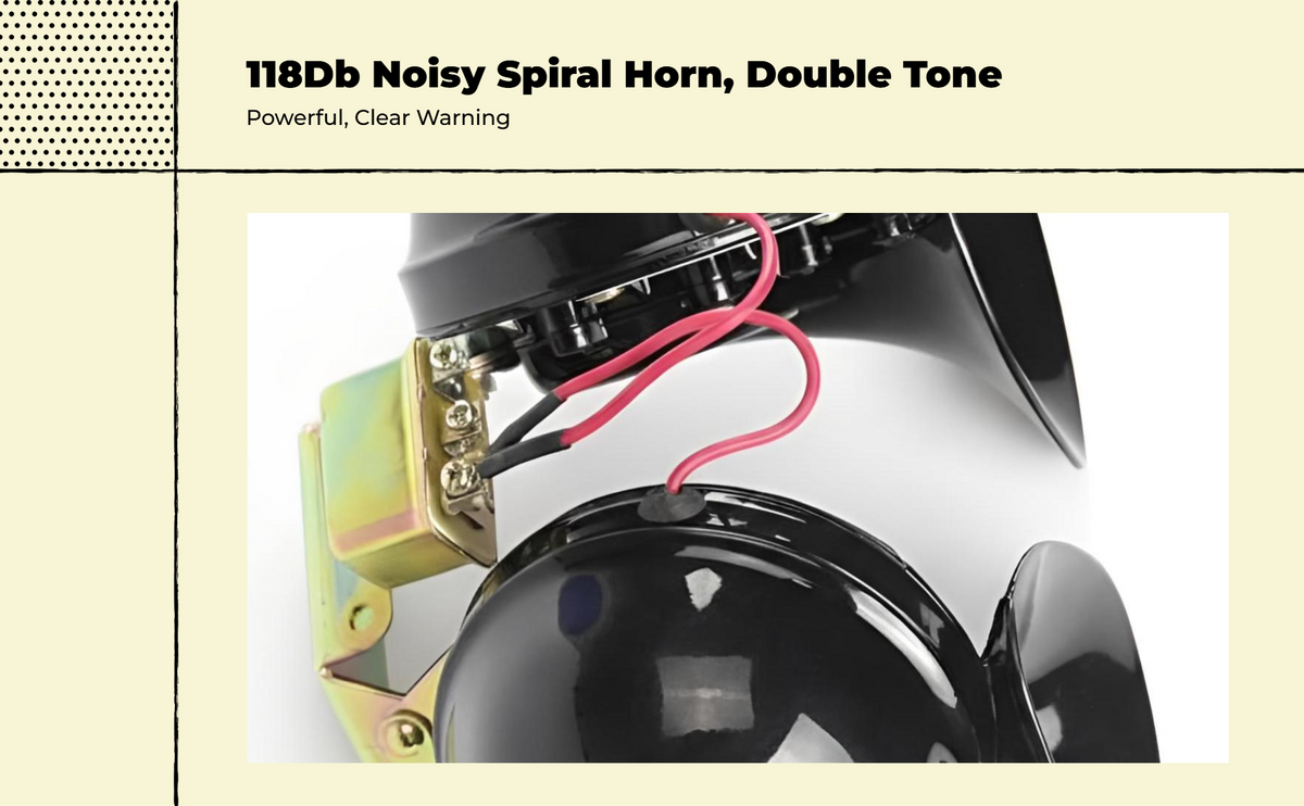 Waterproof car horn