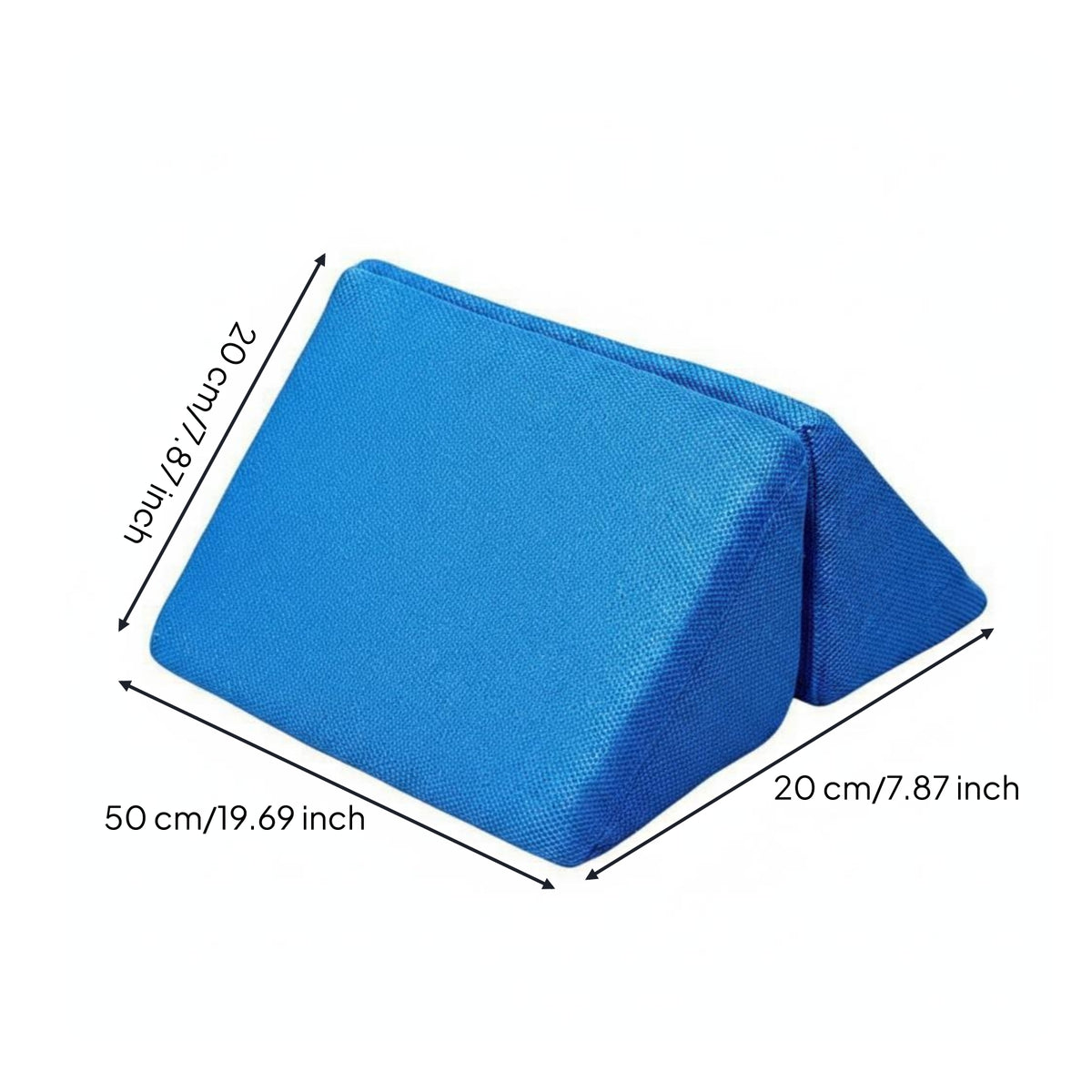 Triangular Support Pillow Breathable Triangle Positioning Pillow 3D Mesh