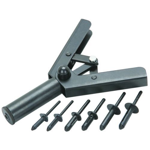 41PC 手动迷你铆钉枪组套工具Rivet gun with poly rivets set