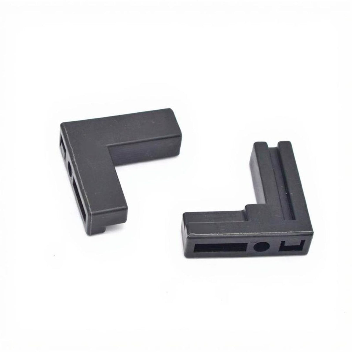 Vintage Aluminum Alloy Opening Screen Corner Bracket, Plastic Internal Angle Connector, Easy Installation, firm-fit, DIY Home Opening Accessories