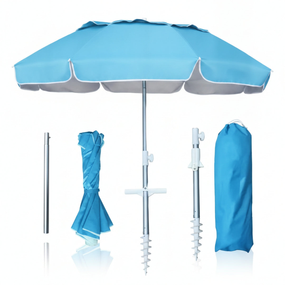 Carry Bag Portable Folding Beach Umbrella