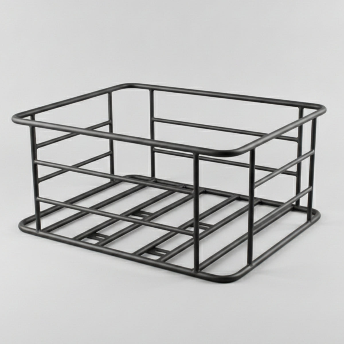 Heavy-Duty Motorcycle Rear Rack Sturdy Motorcycle Cargo Basket Tubed Rear Luggage Rack Welded for Delivery Riders, Commuters, Daily Commuting