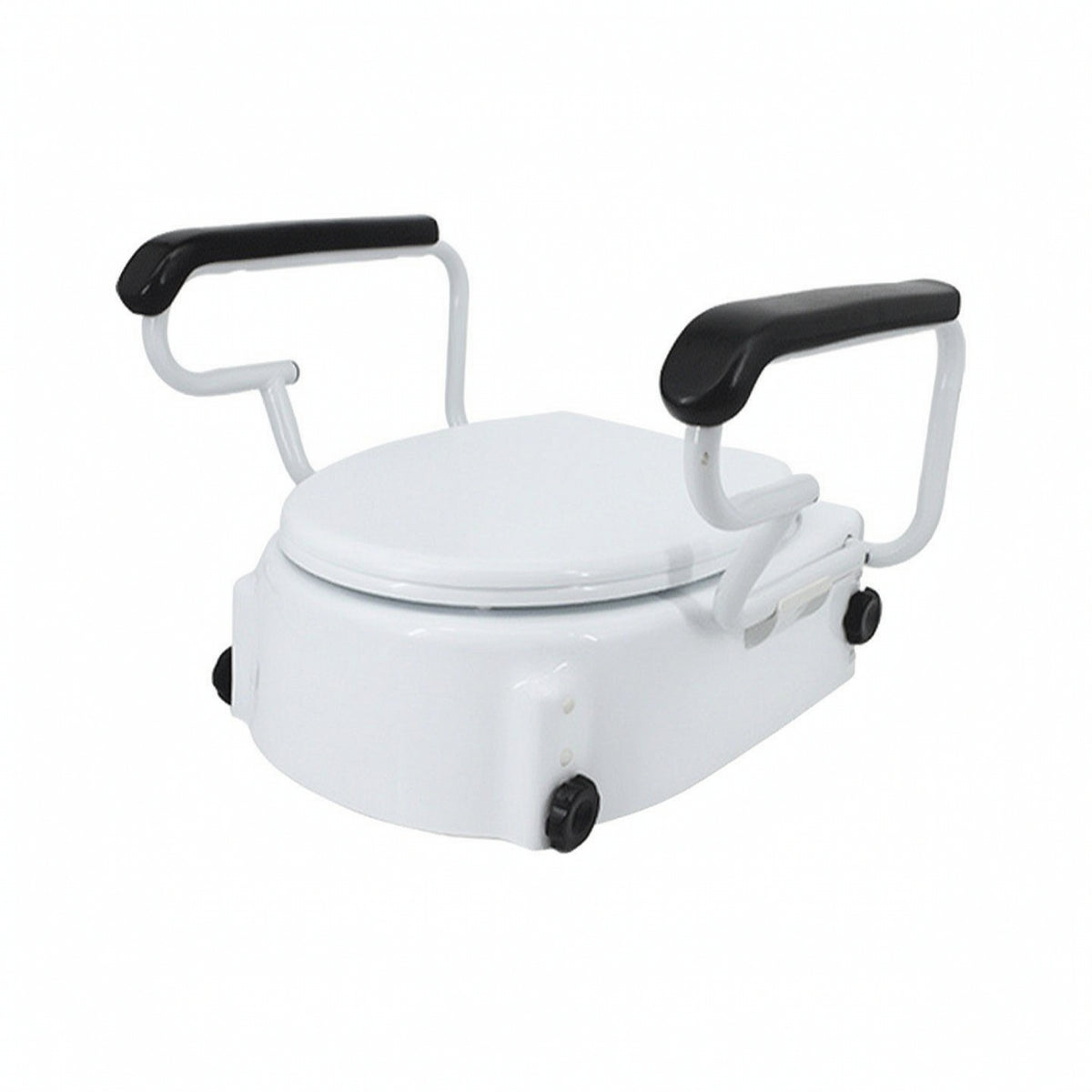 Toilet Seat Riser with Armrests Comfortable for Bathroom, Elderly