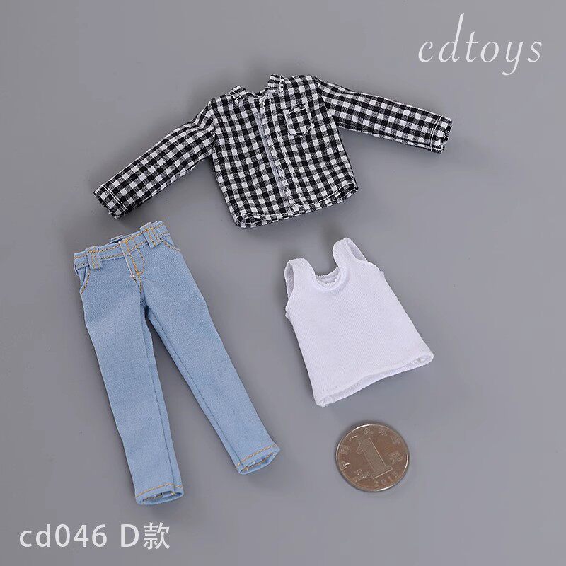 D-black White Plaid