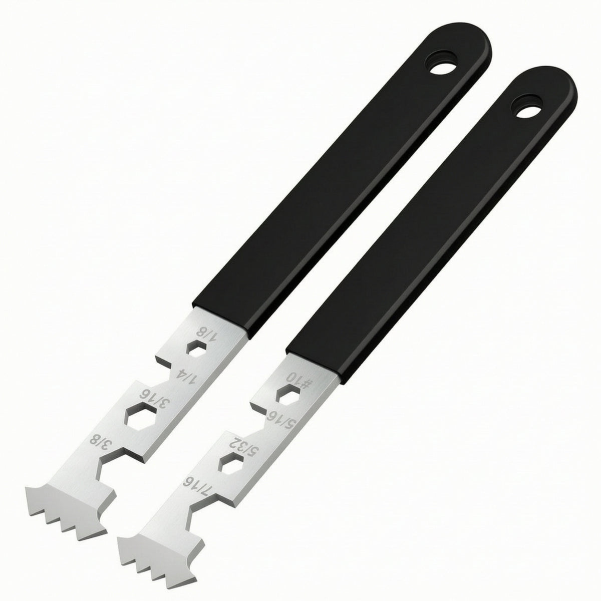 2 Pieces Paver Removal Tool Slim-Profile Brick Remover Serrated for Patio Repair