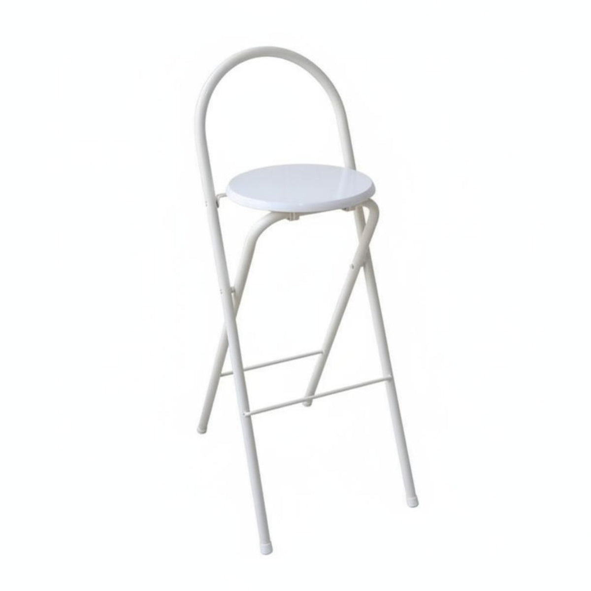 Foldable Counter Stool No Assembly Needed Foldable Bar Seatingtool with Back