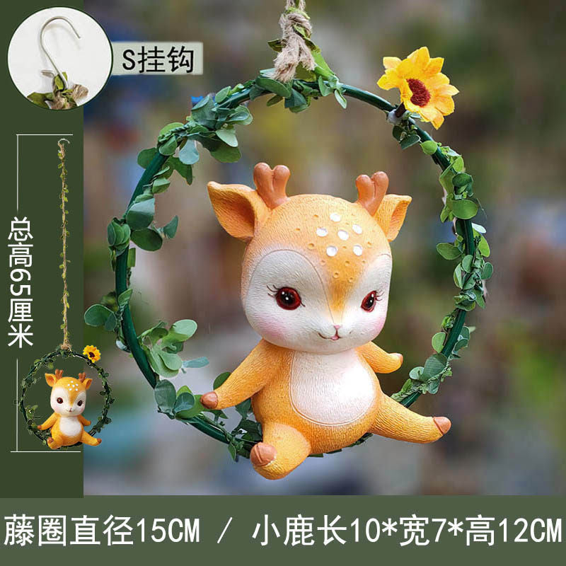 Orange Deer Ring