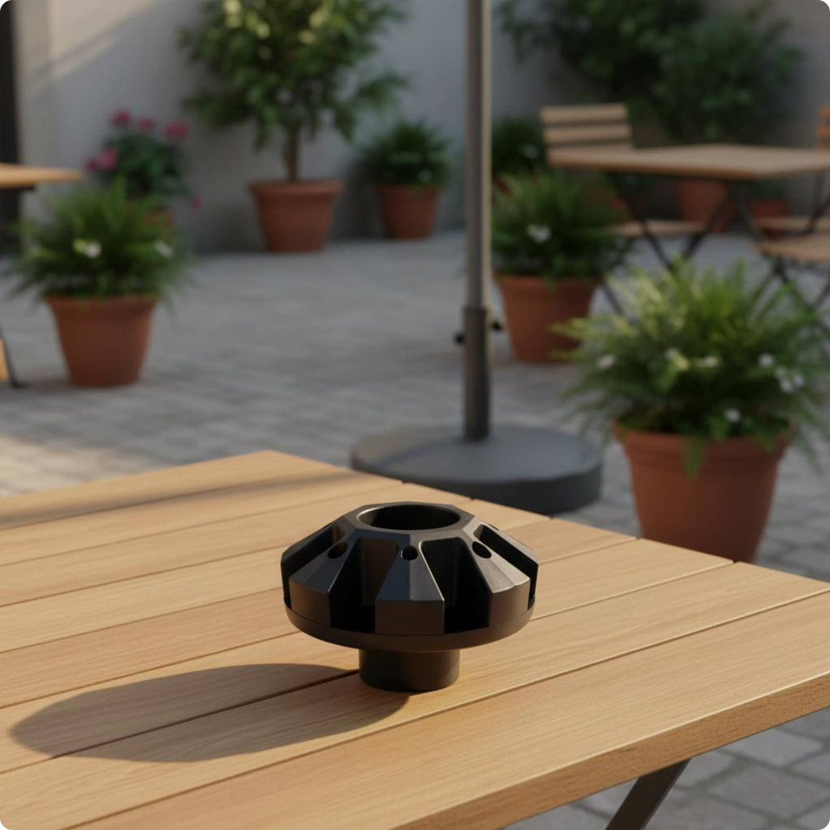 Umbrella Base Collar Stabilizing Folding Umbrella Base Collar Sturdy for Patio