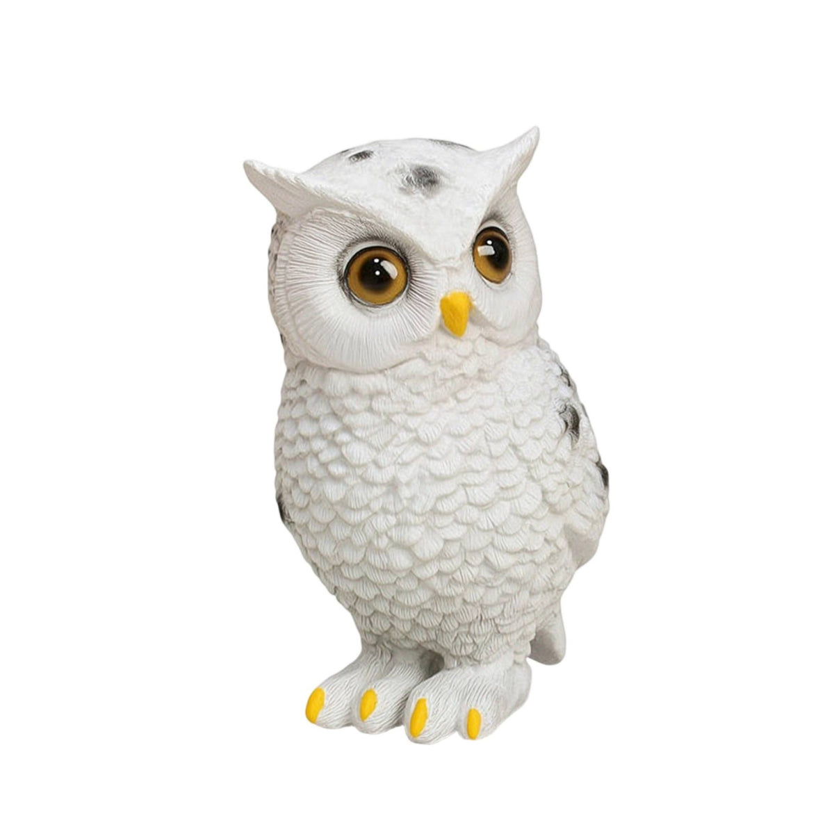 Owl Figurine Realistic Owl Statue Decorative for Porch