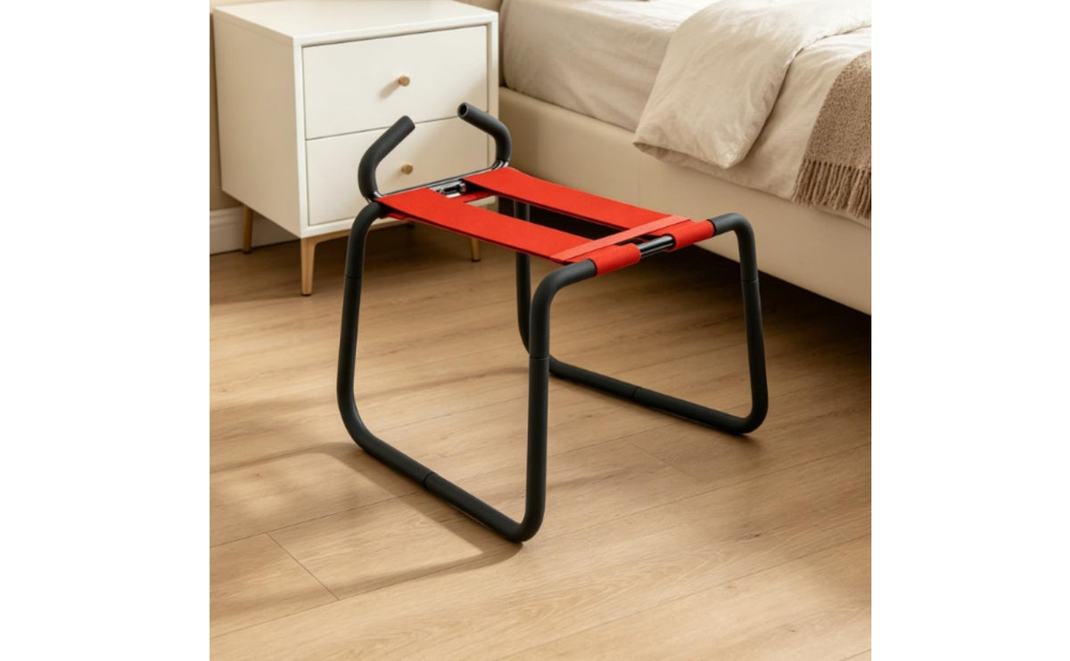 Tubular Frame Stool Guard Sleeves Metal Support Stool Compact