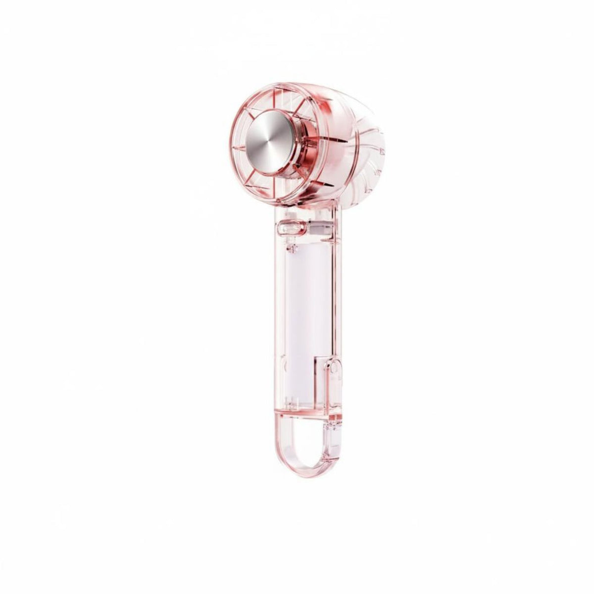 Transparent Handheld Fan Portable Personal Item Quiet Cooling Appliance for Desk