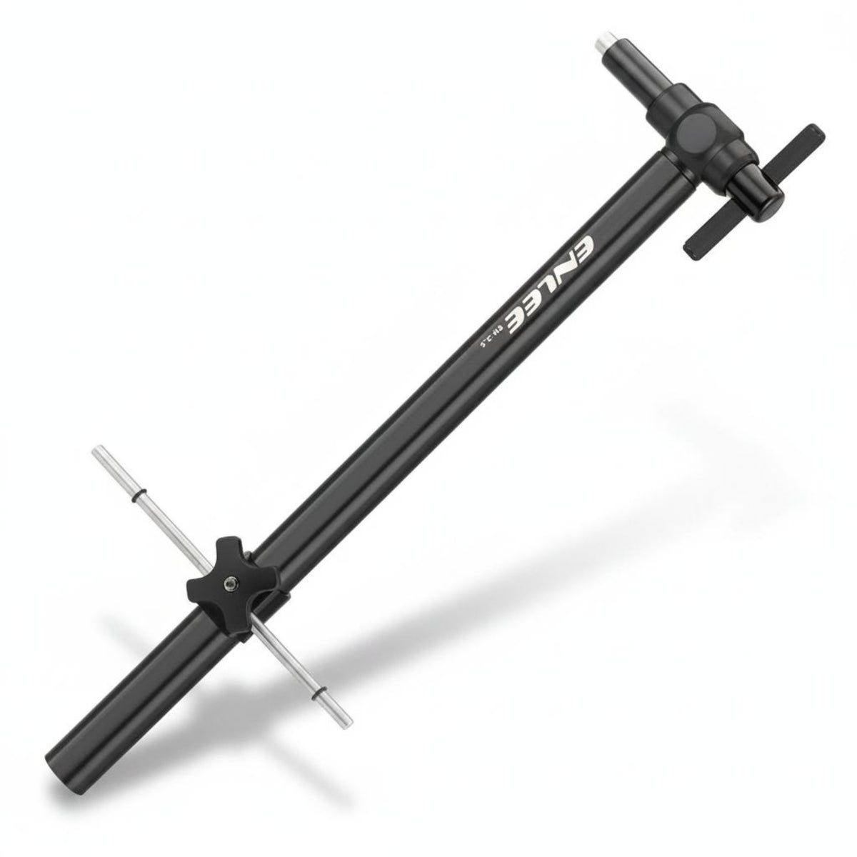 Rotating Head Cycle Rear Derailleur Hanger Alignment Tool Engraved Markings Derailleur Hanger Alignment Gauge Cross Handle Cycling Gear Aluminum Alloy