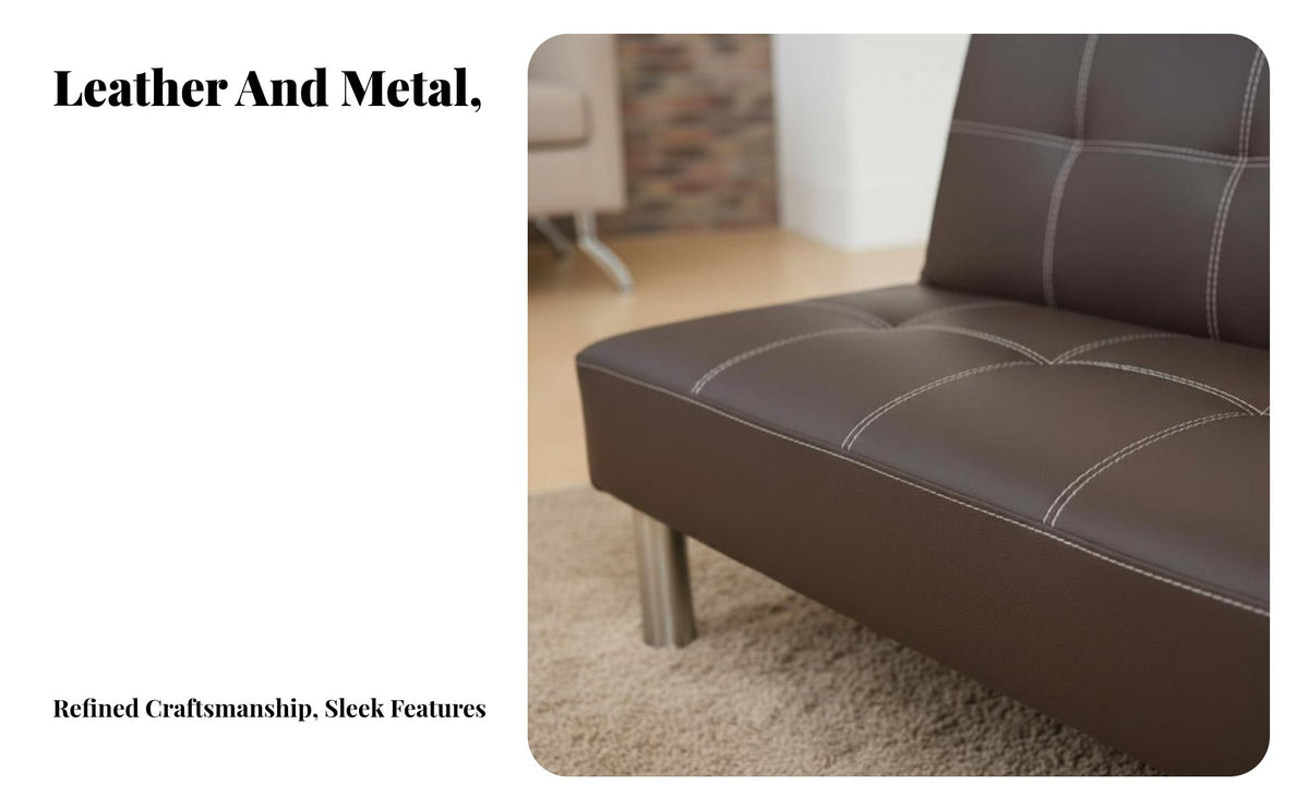 DoubleUse Fold-away Sleeper Loveseat Multi-Functional Design Sofa Bed Space-Saving transformable Seating Easy Conversion for Apartment Dwellers, Office Workers, Homeowners, Living Room, Bedroom, Small Spaces