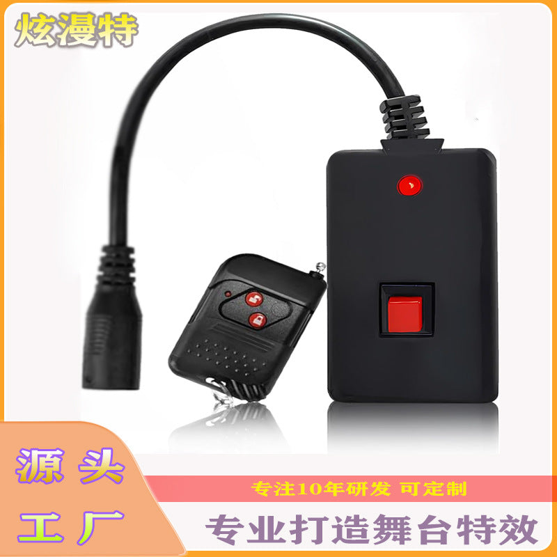Smoke Machine Signal Controller with Remote and Wired Options