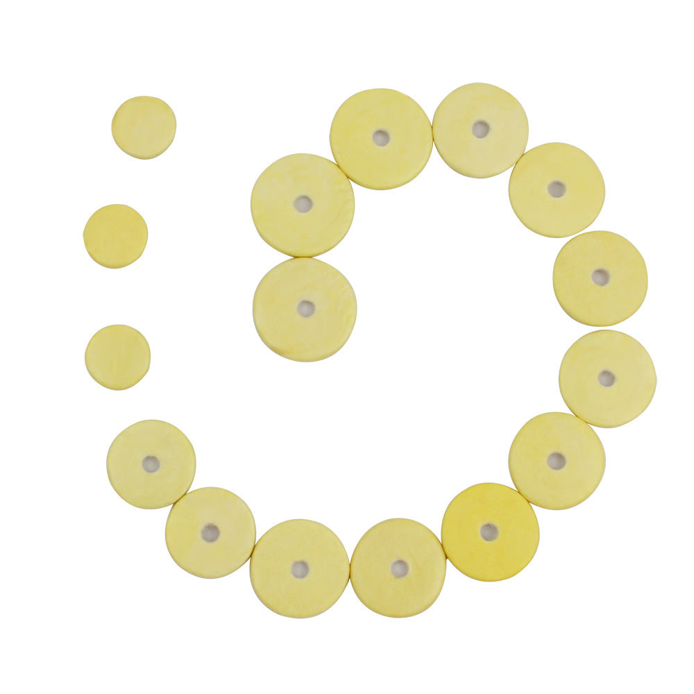 Wholesale 16-Hole Flute Leather Pads, Yellow Flute Key Pads, Flute Cork Pads, Flute Repair Accessories