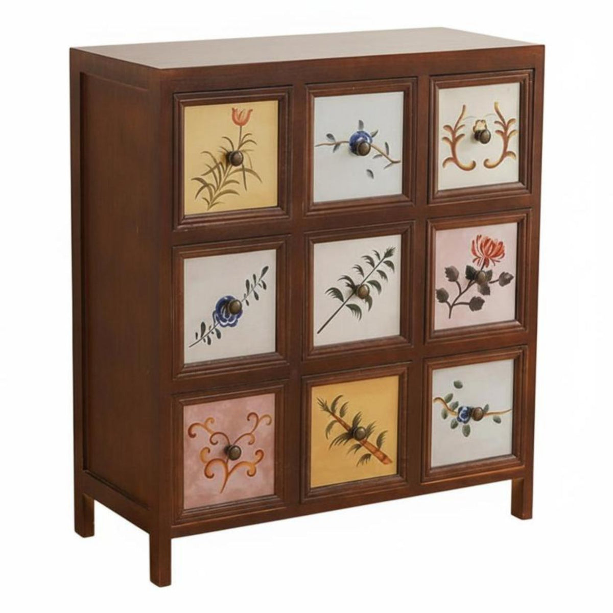 9-Drawer chest of drawers timeless design Chest of Drawers Vintage Design Multi-Functional for Homeowners, Entryway