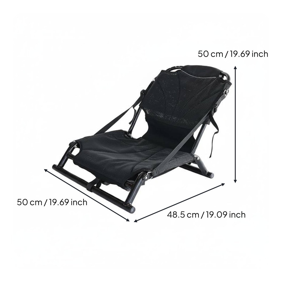 Kayak Backrest Seat Non-Slip Fishing Kayak Seat Portable for Paddleboarders