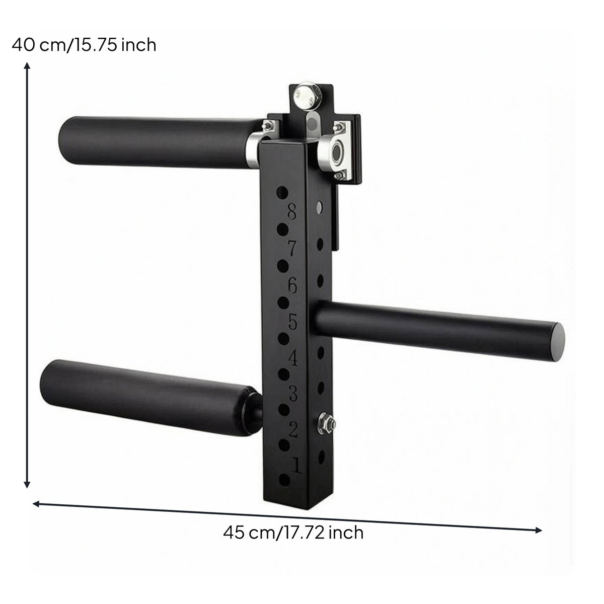 Padded Leg Curl and Extension Attachment Adjustable Power Rack Leg Attachment Compact Heavy-Duty for Home Gym Owners, Athletes