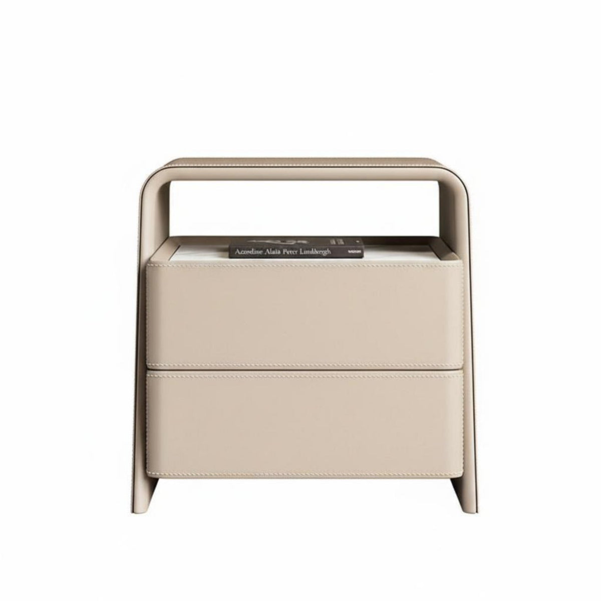 Single-Drawer End Table Modern Design Nightstand space-saving Size for Office, Adults