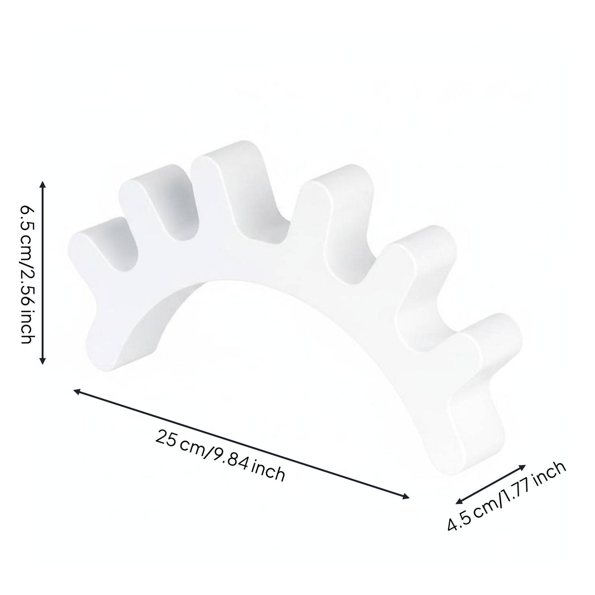 Eyelash Arch Decor Modern Eyelash Model Ornament Minimalist for Beauty Salon