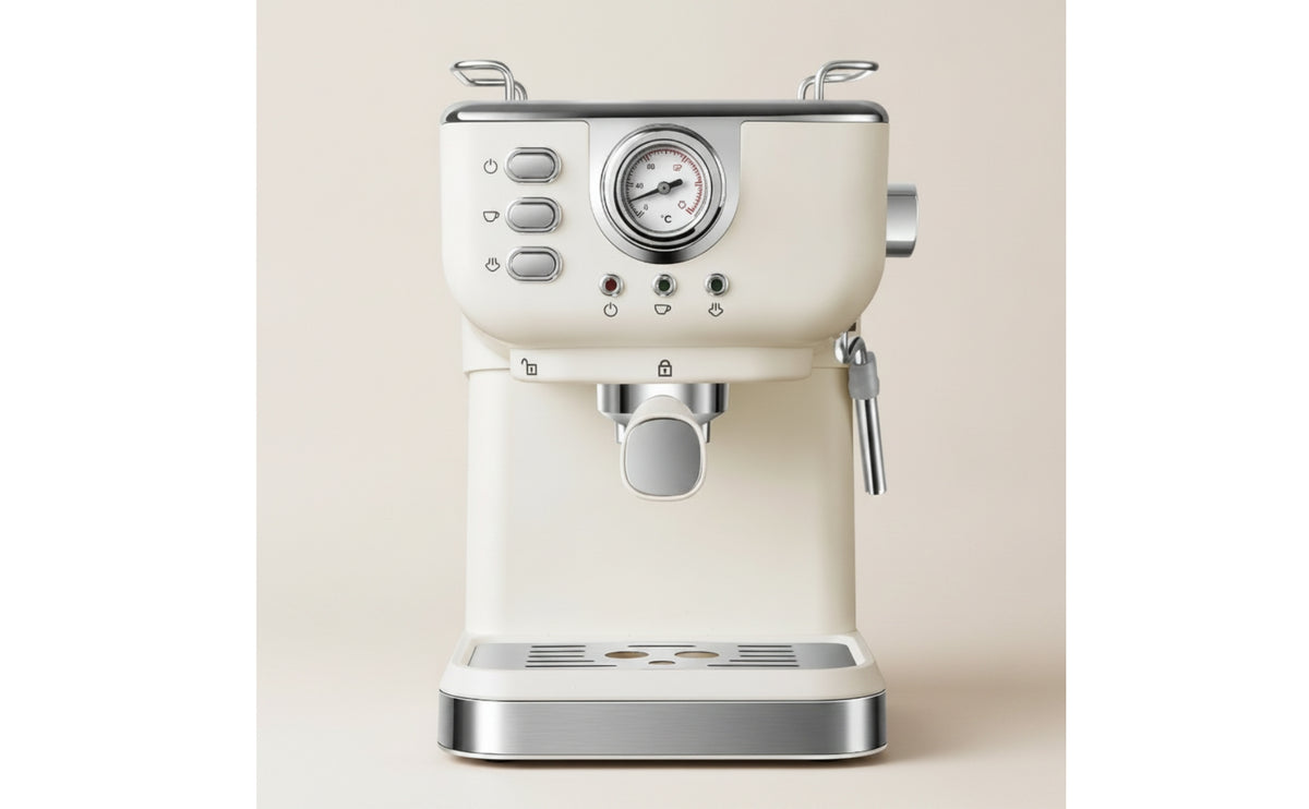 Countertop Espresso Machine with Steam Wand Coffee Expert-Quality Espresso Machine with Portafilter Manual Appliance Professional for Home Baristas, Coffee Lovers, Kitchen, Office