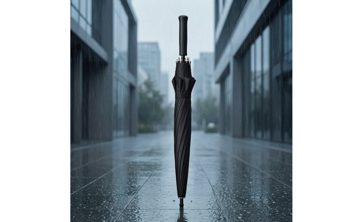 Oversized Large Canopy Umbrella Water-Repellent Umbrella with Automatic Open Sturdy Heavy Duty for Promotional Events, Rainy Commute