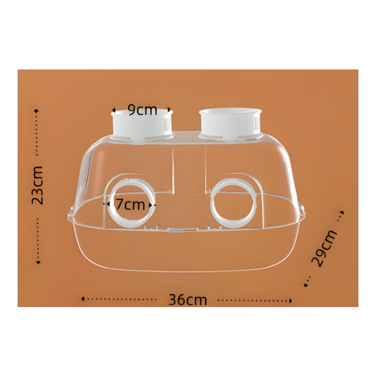 Acrylic Ferret Enclosure Transparent Pet Enclosure Glossy